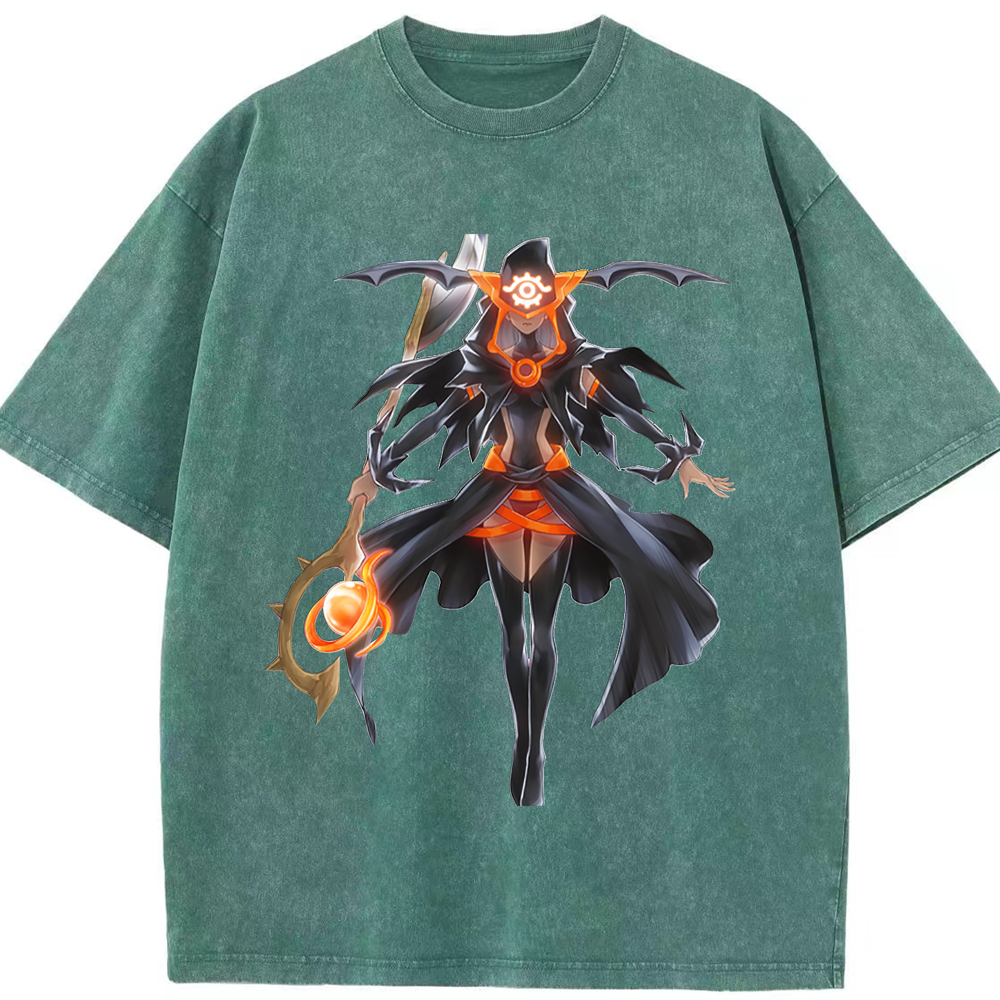 （画像用） 遊☆戯☆王 Yu-Gi-Oh! 綿100% ヴィンテージ風 半袖Tシャツ（フロントプリント）